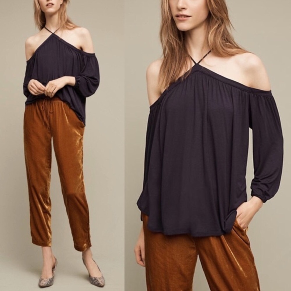 Ella Moss Cold Shoulder Blouse